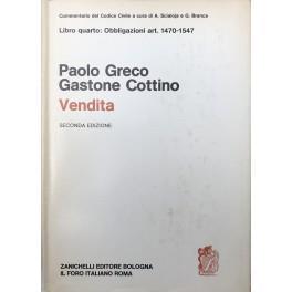 Della vendita. Art. 1470-1547 - Paolo Greco - copertina