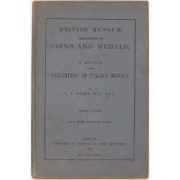 A guide to the exhibition of italian medals. Catalogo del Department of Coins and Medals del British Museum - copertina