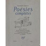Poesies completes. Edition illustree de douze aquarelles et dessins par P. Berger, Yves Brayer, Dignimont A. Dunoyer de Segonzac, Fontanarosa, J. Thevenet, A. Villeboeuf, M. Vlaminck