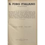 Il Foro Italiano. Fondato nell'anno 1876 da Enrico Scialoja. Anno XCVIII. 1975