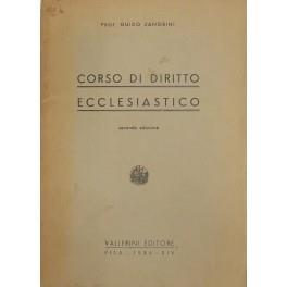 Corso di diritto ecclesiastico - copertina