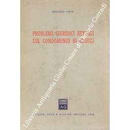Problemi giuridici attuali sul condominio di edifici - Antonio Viscomi - copertina