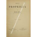 Della proprietà