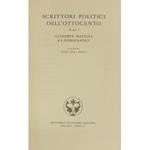Scrittori politici dell'ottocento. Tomo I - Giuseppe Mazzini e i democratici. A cura di Franco della Peruta