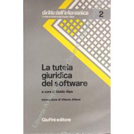 La tutela giuridica del software. Introduzione di Vittorio Afferni - Guido Alpa - copertina