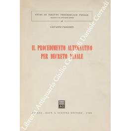 Il procedimento alternativo per decreto penale - Giovanni Paolozzi - copertina