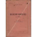 Una concezione filosofica cinese (il Taoismo). Con prefazione di S. E. Dr. C. K. Sie