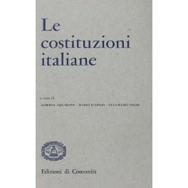Le Costituzioni italiane - copertina