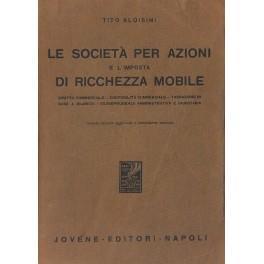 Le società per azioni e l'imposta di ricchezza mobile - copertina