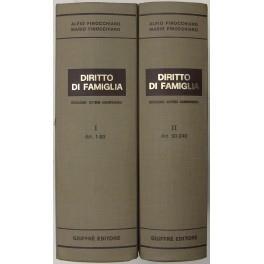 Diritto di famiglia. Commento sistematico della legge 19 maggio 1975 n. 151. Legislazione - Dottrina - Giurisprudenza. Vol. Art. 1-89 Vol. II - Art. 90-240 - Alfio Finocchiaro - copertina