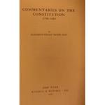 Commentaries on the Constitution 1790-1860