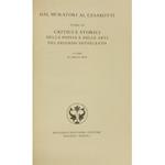 Dal Muratori al Cesarotti. Tomo IV - Critici e storici della poesia e delle arti nel secondo settecento. A cura di Emilio Bigi