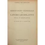 Resoconto generale dei lavori legislativi nella II legislatura (25 giugno 1953 - 24 maggio 1958)