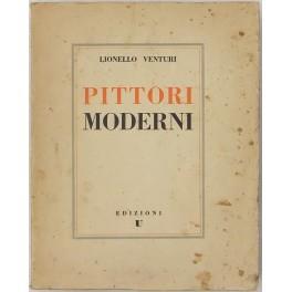 Pittori moderni - Lionello Venturi - copertina