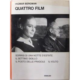 Quattro film. Sorrisi di una notte d'estate. Il settimo sigillo. Il posto delle fragole. Il volto - Ingmar Bergman - copertina