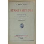 Istituzioni di diritto civile. Corso dettato nella Regia Università di Roma