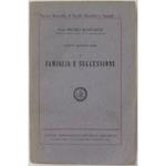 Scritti giuridici varii. Vol. I - Famiglia e successione