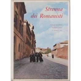 Strenna dei romanisti. Natale di Roma. N. 22 - 1961 - copertina