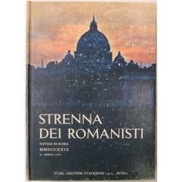 Strenna dei romanisti. Natale di Roma. N. 37 - 1976 - copertina