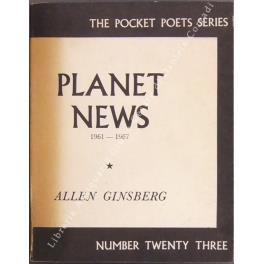 Planet news 1961-1967 - Allen Ginsberg - copertina