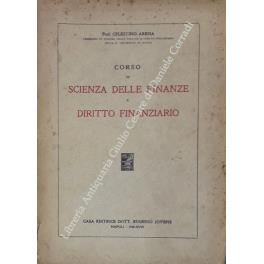 Corso di scienza delle finanze e diritto finanziario - copertina