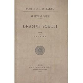 Drammi scelti. A cura di Max Fehr - Apostolo Zeno - copertina