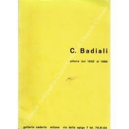 Carla Badiali, pitture dal 1932 al 1966. Galleria Cadario, Milano - Marco Valsecchi - copertina