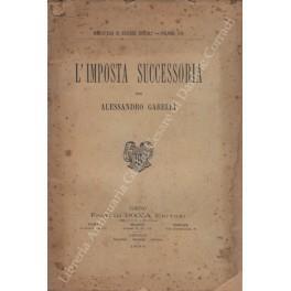 L' imposta successoria - Alessandro Bigarelli - copertina