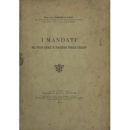 I mandati nel nuovo Codice di procedura penale italiano - Marcello Finzi - copertina