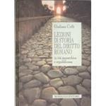Lezioni di storia del diritto romano in età monarchica e repubblicana