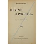 Elementi di psicologia (Nuova traduzione italiana)