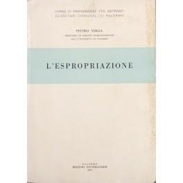 L' espropriazione - Pietro Virga - copertina