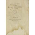 Elogio storico del conte Luigi Corvetto già Ministro delle Finanze a Parigi. Morto in Genova il 23 maggio 1821