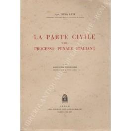 La parte civile nel processo penale italiano - copertina