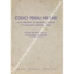 Codici Penali Militari con le disposizioni di attuazione e transitorie e l'ordinamento giudiziario militare