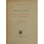 Osservazioni in materia di teoria generale del contratto. Vol. I (unico pubblicato) - La struttura