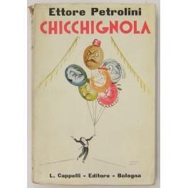 Chicchignola. Commedia in tre atti - Ettore Petrolini - copertina