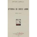 Storia di dieci anni (1899-1909)