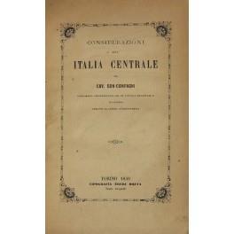 Considerazioni sull'Italia Centrale del Cav. Bon-Compagni - copertina