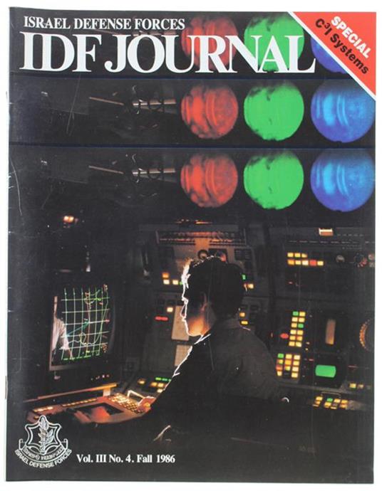 ISRAEL DEFENSE FORCES - IDF JOURNAL. Vol.III - No. 4 - Fall 1986 - copertina
