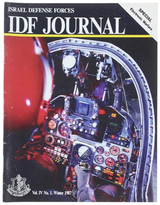 ISRAEL DEFENSE FORCES - IDF JOURNAL. Vol. IV - No. 1 - Winter 1987 - copertina
