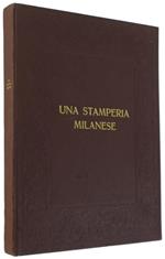 Una STAMPERIA MILANESE (Sec. XVIII - Sec. XX)