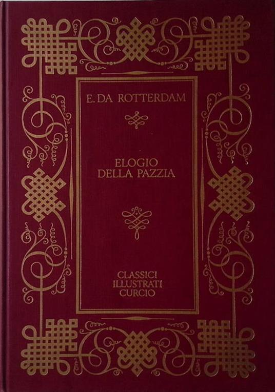Elogio della pazzia - Erasmo da Rotterdam - copertina