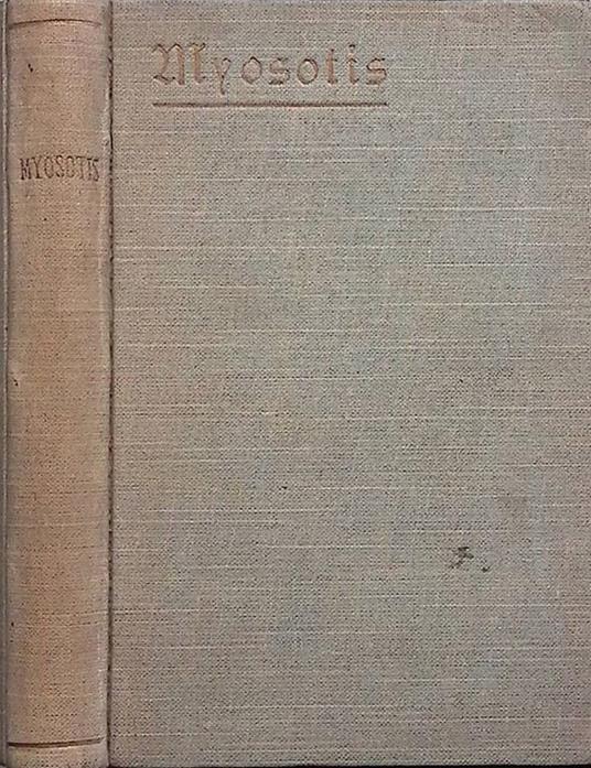 Myosotis. Giorno per Giorno - copertina