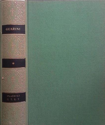 Opere - G. Battista Guarini - copertina