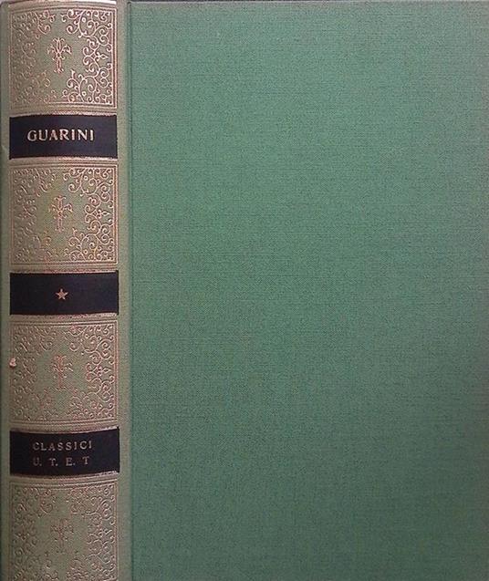 Opere - G. Battista Guarini - copertina