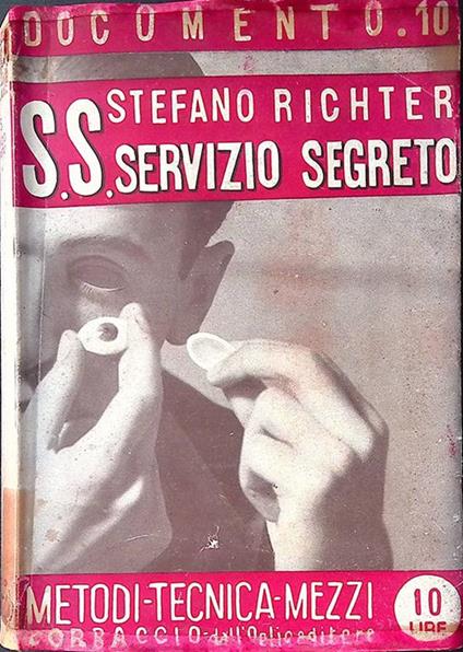 S.S. Servizio Segreto - Stefan Richter - copertina