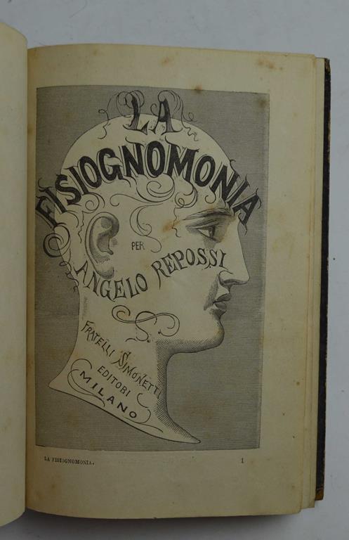 La fisiognomonia… - Angelo Rossi - copertina