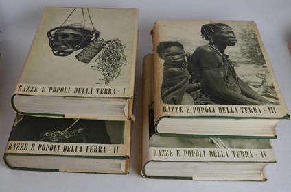 Le Razze e popoli della terra. Seconda edizione… - Renato Biasutti - copertina