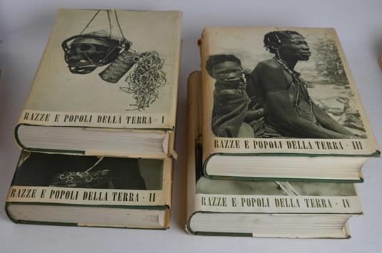 Le Razze e popoli della terra. Seconda edizione… - Renato Biasutti - copertina